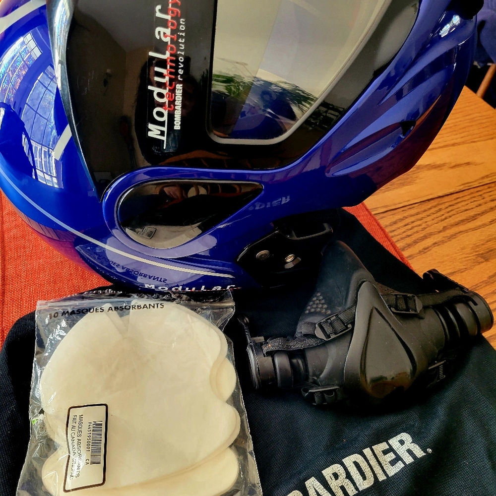Skidoo Bombardier Modular Helmet